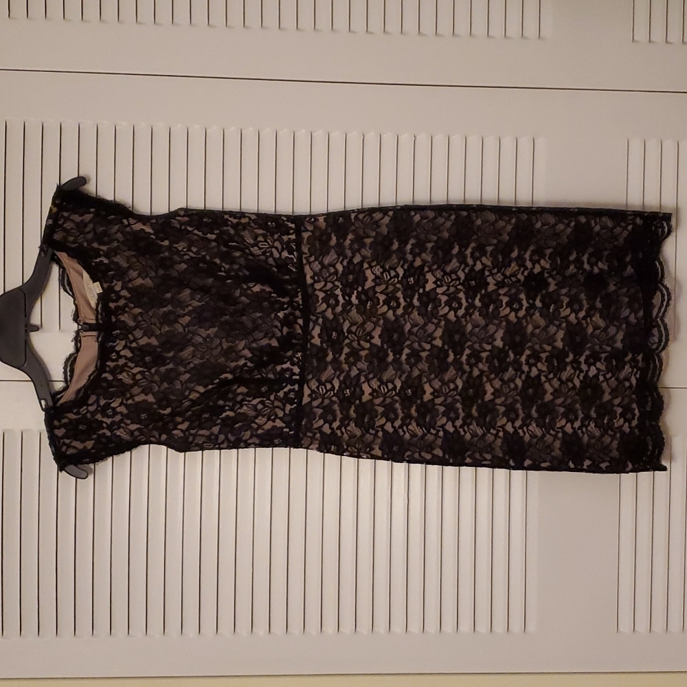 Black Lace Cocktail Dress